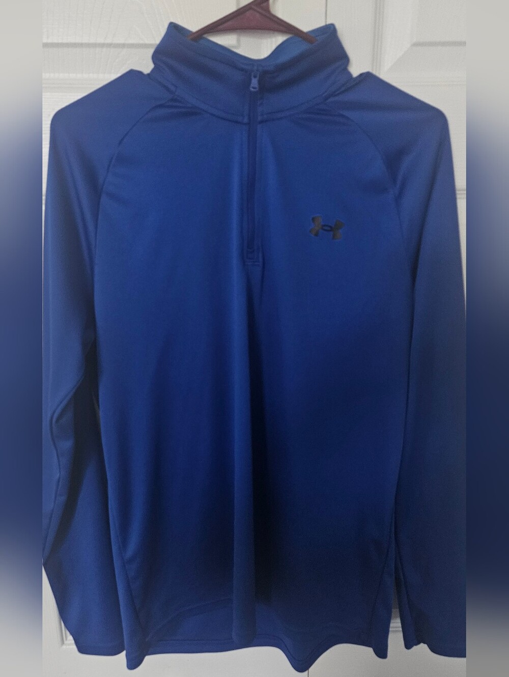 Under Armour Blue Quarter-Zip Performance Pullover